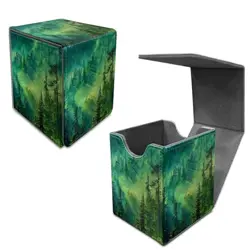 Forest Deck Box, MTG Commander Case for Trading Cards, 100+ Sleeved With PU 554 - Image 2