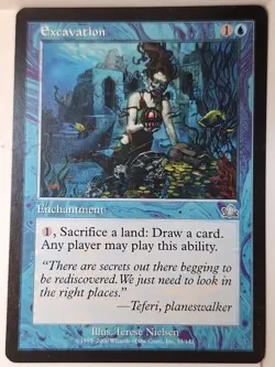 Excavation - Prophecy - Magic the Gathering MTG Nice! - Image 1