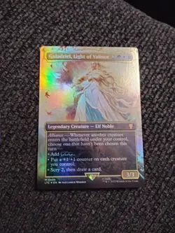 MTG The Lord Of The Rings Galadriel Light Of Valinor Borderless Foil - Image 1