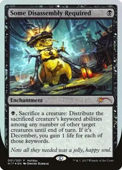 MTG English Some Disassembly Required NM Foil Promos: Special Occasion - Image 1