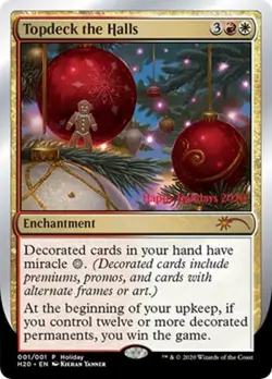 MTG English Topdeck the Halls NM Foil Promos: Special Occasion - Image 1