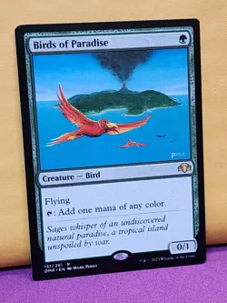 1x Birds of Paradise, NM, Dominaria Remastered (DMR), Magic: the Gathering, MtG - Image 3
