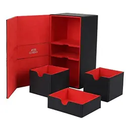 AE Card Deck Box for MTG with 3 Tray Commander Deck Box Hold 200+ Double 4-3 - Image 2