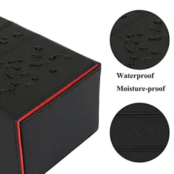 AE Card Deck Box for MTG with 3 Tray Commander Deck Box Hold 200+ Double 4-3 - Image 5