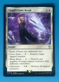 Mtg Cloud's Limit Break #14 Commander Final Fantasy Regular - Image 1