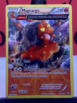 Magcargo 24/160 Full Art XY Primal Clash Regular Rare Pokemon TCG 2015 HP - Image 3