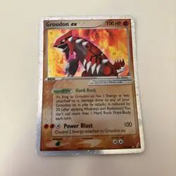 Groudon ex 93/100 Crystal Guardians Pokemon TCG 2006 - Image 1