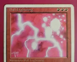 MTG Ball Lightning x1 MP/LP ~Fourth Edition (Magic) *Free Shipping* - Image 3