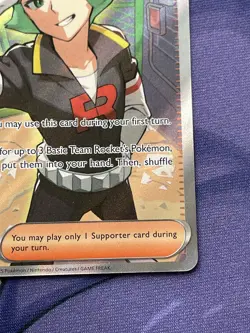 Pokemon TCG: Team Rocket's Proton 227/182 Destined Rivals Holo Double Rare NM FA - Image 4