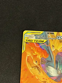 Moltres Zapados Articuno GX 44/68 Hidden Fates Pokemon TCG NM MINT - Image 2