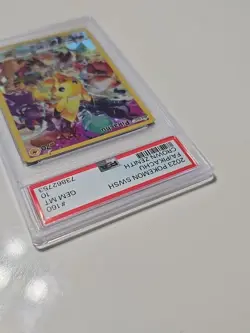 2023 Pokemon Sword & Shield Pikachu Crown Zenith 160/159 Secret Rare PSA 10 - Image 4