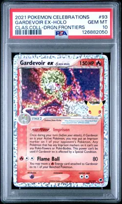 Gardevoir EX Holo 93 Celebrations Classic Collection Pokemon PSA 10 - Image 1