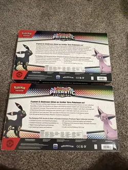 Pokemon Scarlet & Violet Prismatic Evolutions Premium Figure Collection Box x 2 - Image 2