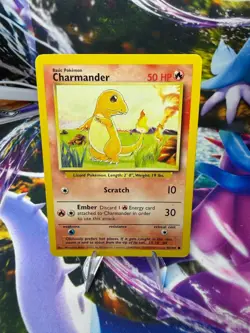 CHARMANDER 46/102 BASE SET UNLIMITED Common Pokemon - Image 1