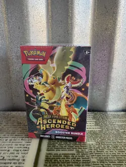 Pokemon TCG Mega Evolution: Ascended Heroes Booster Bundle Box 6pk English - Image 1