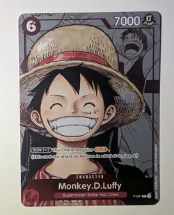 Monkey D Luffy P-001 One Piece Premium Collection 25th Promo Card English - Image 1