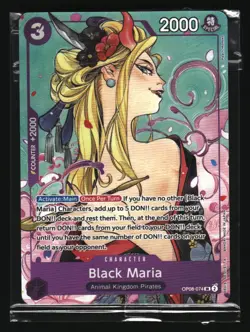 Black Maria (Illustration Box Vol.2) #OP08-074 tcg One_piece - Image 1