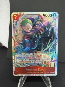 Roronoa Zoro EB04-007 One Piece Adventure on Kami's Island Super Rare Near Mint - Image 1