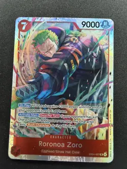 Roronoa Zoro EB04-007 One Piece Adventure on Kami's Island Super Rare Near Mint - Image 2