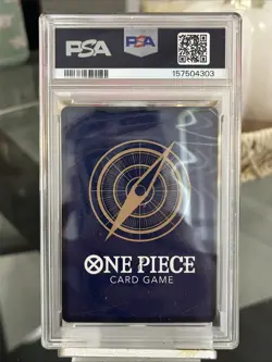 PSA 9 Trafalgar Law Alternate Art OP05-069 Awakening of the New Era One Piece - Image 2