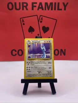 Dragonair 018/102 Base Set WOTC Pokemon TCG Regular Rare 1999 MP - Image 1