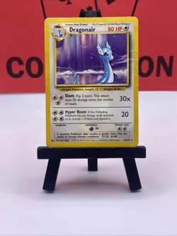 Dragonair 018/102 Base Set WOTC Pokemon TCG Regular Rare 1999 MP - Image 2