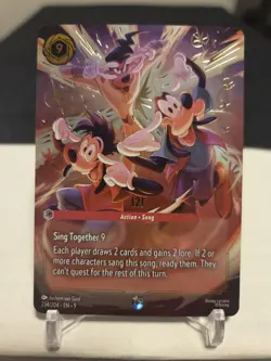 Disney Lorcana I2I Enchanted Foil 234/204 EN Fabled - Image 1