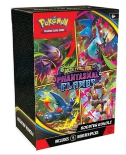 Lot Of 2 - Pokemon Mega Evolution Phantasmal Flames Booster Bundle CONFIRMED - Image 1