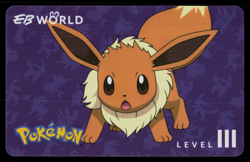 EEVEE Pokemon Day EB World Membership Card - Level 3 - EB Games Exclusive - Image 1