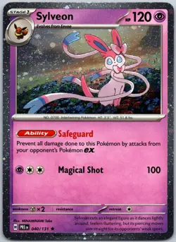 Sylveon 040/131 (Cosmos Holo) Rare Miscellaneous Cards & Products NM - Image 1