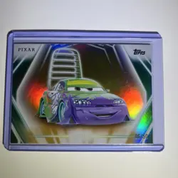 Topps 2026 Pixar Cars Wingo 06/50 Disney Neon Topps Trading Card 🔥 - Image 2