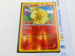 Ninetales REVERSE HOLO RARE card 21/160 XY Primal Clash 2015 Pokemon TCG - Image 2