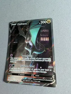 Pokemon TCG Noivern v Alternate Full Art Card 196/203 Evolving Skies Card - Image 2
