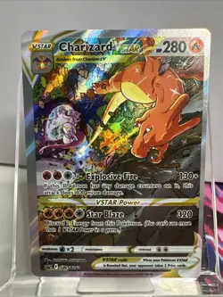 Charizard VSTAR SWSH #262 Pokemon Sword & Shield Promo Cards Holo - NM - Image 1