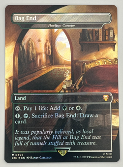 Bag End Surge Foil LTC #396 Lord of the Rings Magic LOTR MTG - Image 1