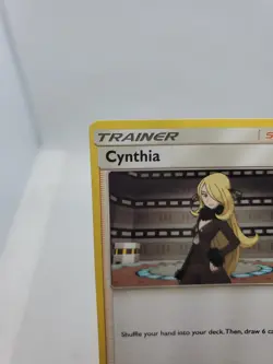 Cynthia Sun & Moon Ultra Prism Uncommon Non Holo 119/156 Pokemon Card - Image 2