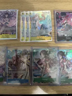 One Piece EB03 Heroines Alt, SEC, SR, Don!! English Card Lot - Image 3