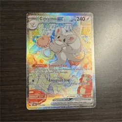 Pokemon TCG Cinccino Ex SIR Card NM - Image 1