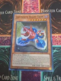 Yugioh Labyrinth Heavy Tank MAZE-EN001 Super Rare 1st Edition Near Mint - Image 1