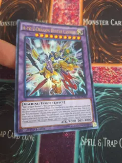Yugioh A-to-Z-Dragon Buster Cannon SDKS-EN040 Ultra Rare 1st Edition Near Mint - Image 2