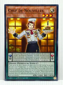 Chef de Nouvelles Common DUAD-EN023 Duelist's Advance NM YuGiOh - Image 1
