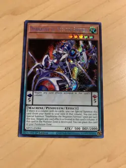 Yugioh - Disablaster the Negation Fortress MP25-EN084 Prismatic Secret Rare NM - Image 1