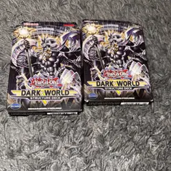 YuGiOh Dark World Structure Deck 1st Edition : New and Sealed : Trading Cards x2 - Image 2