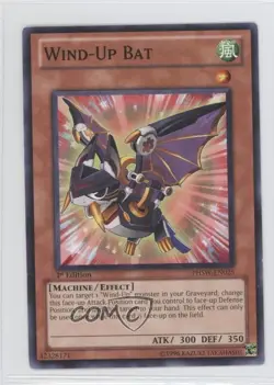 Wind-Up Bat 1st Ed. YuGiOh Photon Shockwave #PHSW-EN025 READ - Image 1
