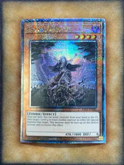 Yugioh Zombie Master RA03-EN185 Quarter Century Rare 1st Ed NM - Image 1