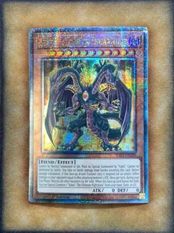 Yugioh Yubel - Terror Incarnate RA03-EN190 Quarter Century Rare 1st Ed NM - Image 1