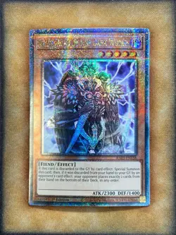 Yugioh Sillva, Warlord of Dark World RA03-EN158 Quarter Century Rare 1st Ed NM - Image 1