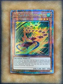 Yugioh Speedroid Terrortop MP24-EN040 Quarter Century Rare 1st Ed NM - Image 1