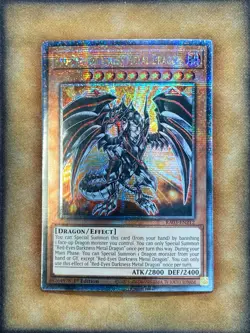 Yugioh Red-Eyes Darkness Metal Dragon RA03-EN212 Quarter Century Rare 1st Ed NM - Image 1