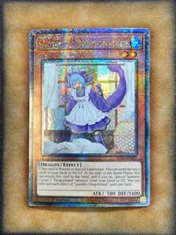 Yugioh Laundry Dragonmaid RA03-EN021 Quarter Century Rare 1st Ed NM - Image 1